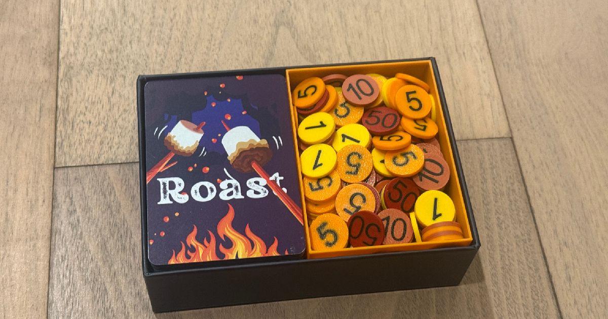 Roast Game Tokens And Token Box