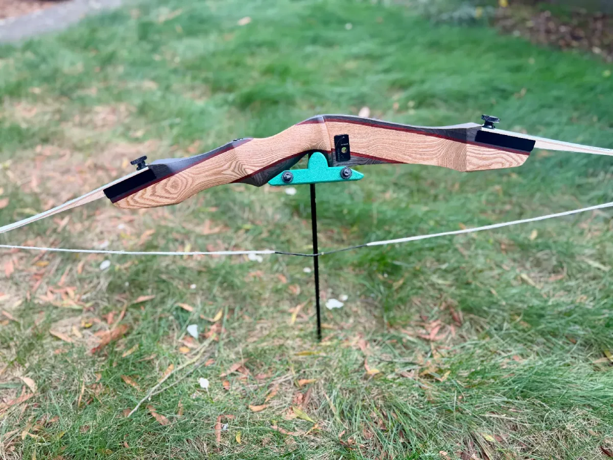 Bow Adapter for Cannon Sports Black Archery Ground Quiver