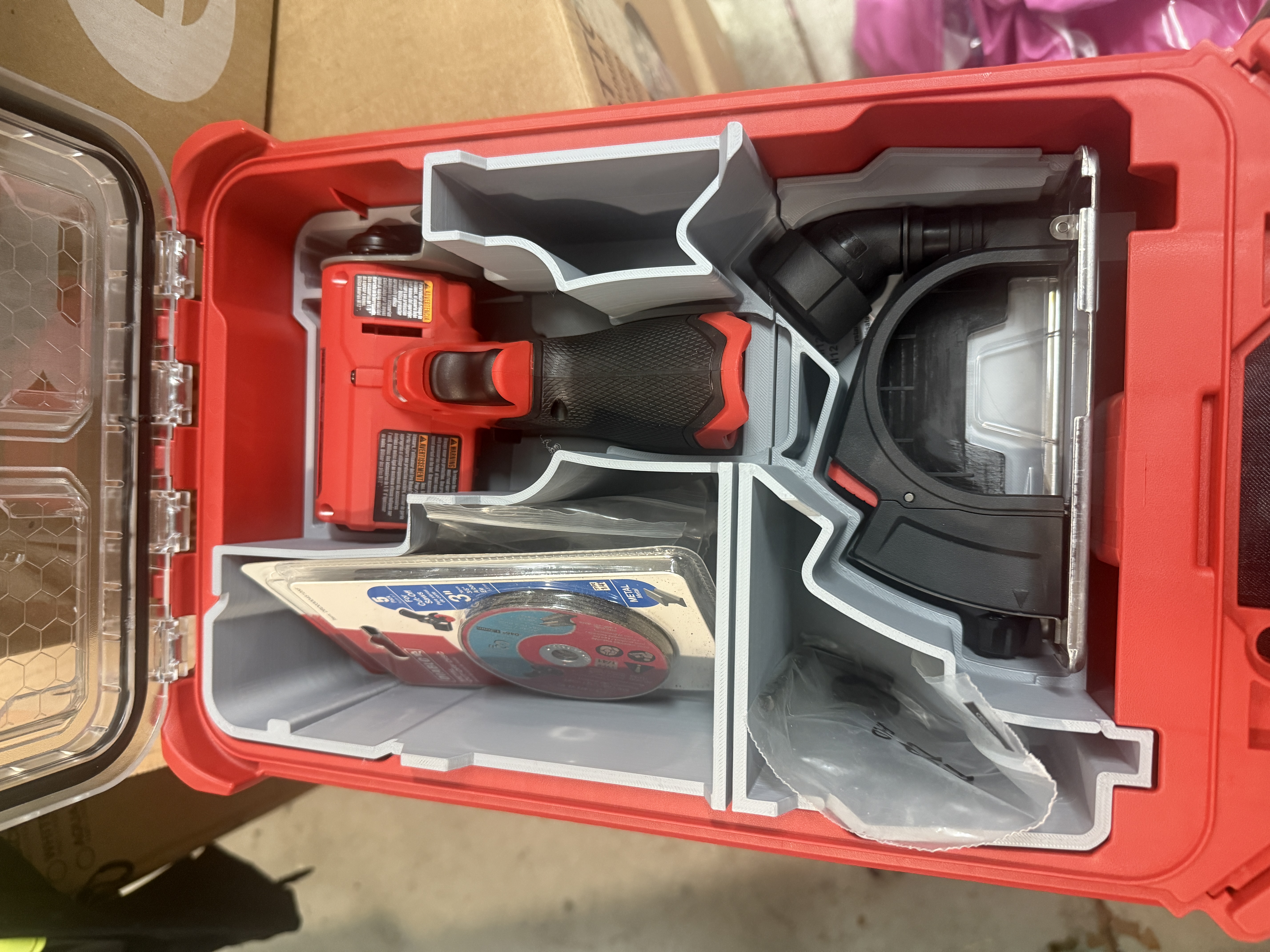 M12 Cut Off Tool Packout Insert
