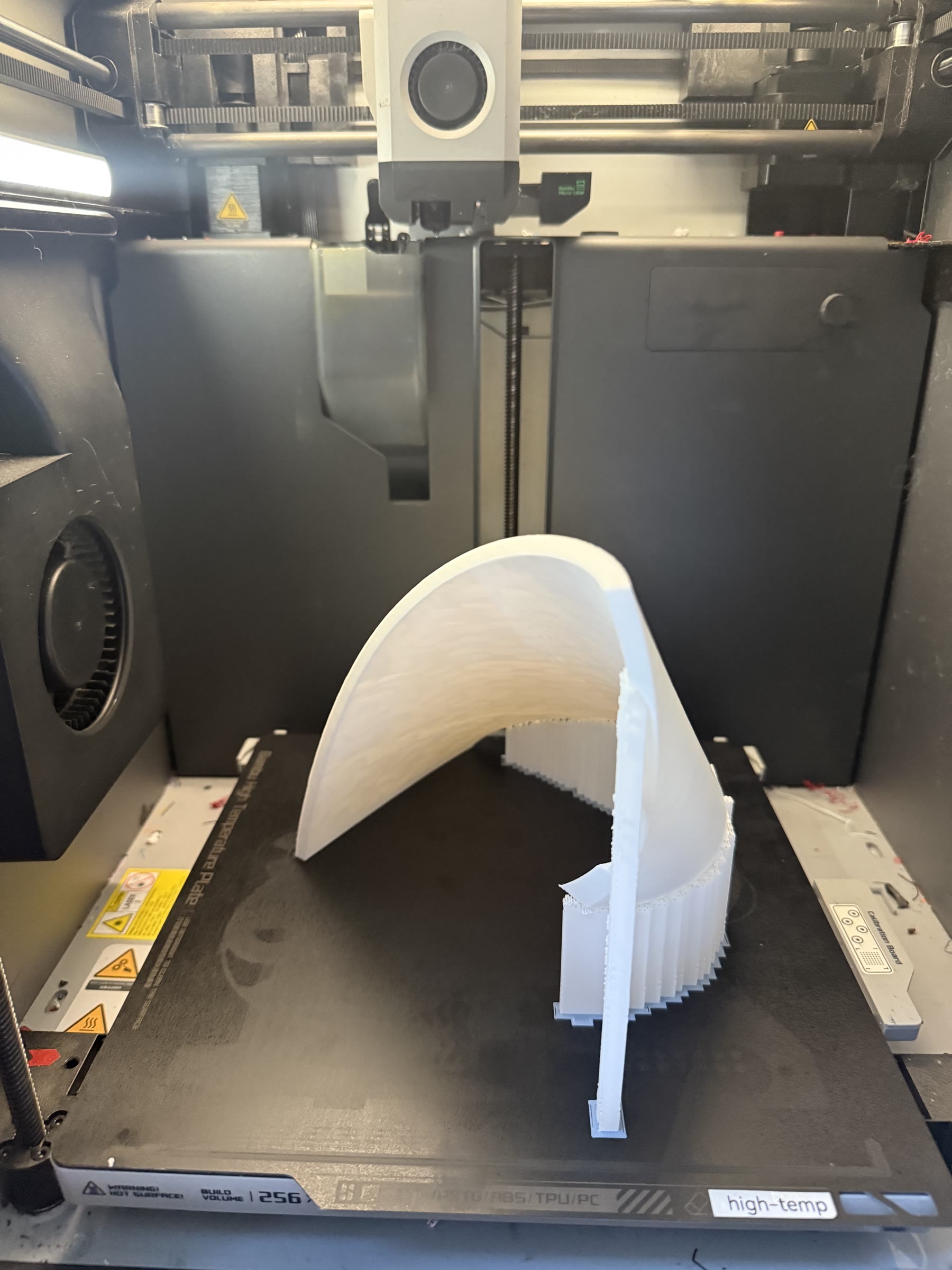 Ribbon Wall Art Project detail