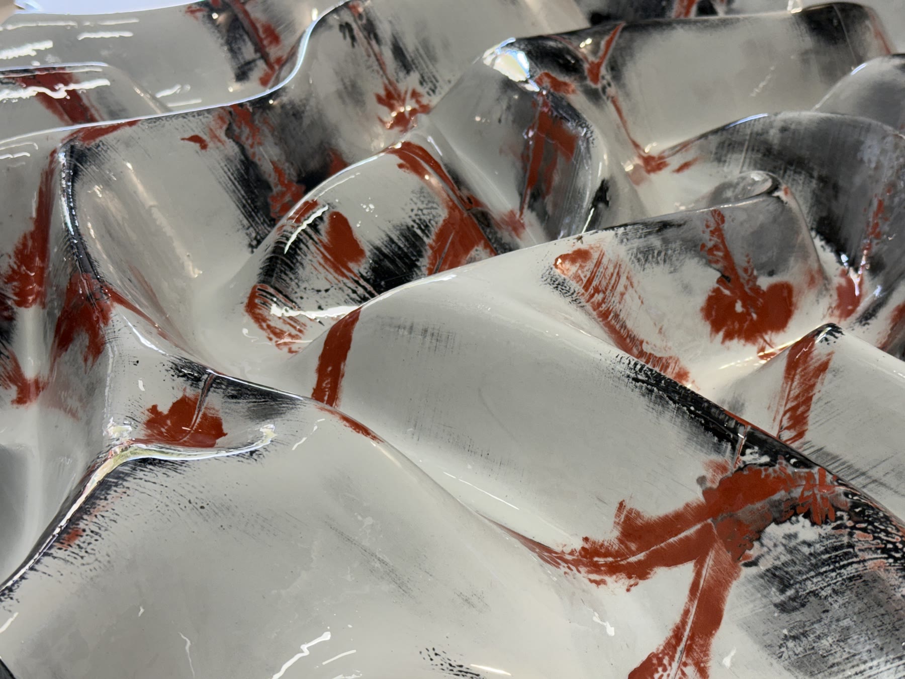 Waves Wall Art Project detail