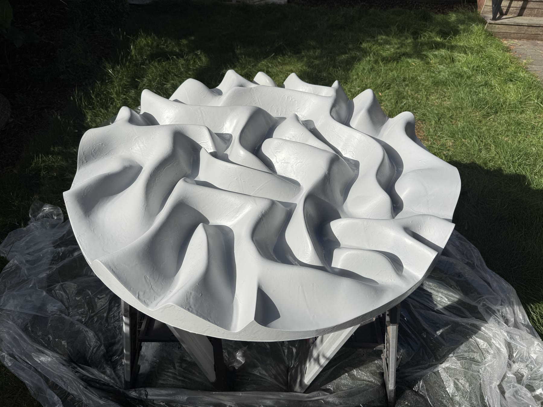 Waves Wall Art Project detail