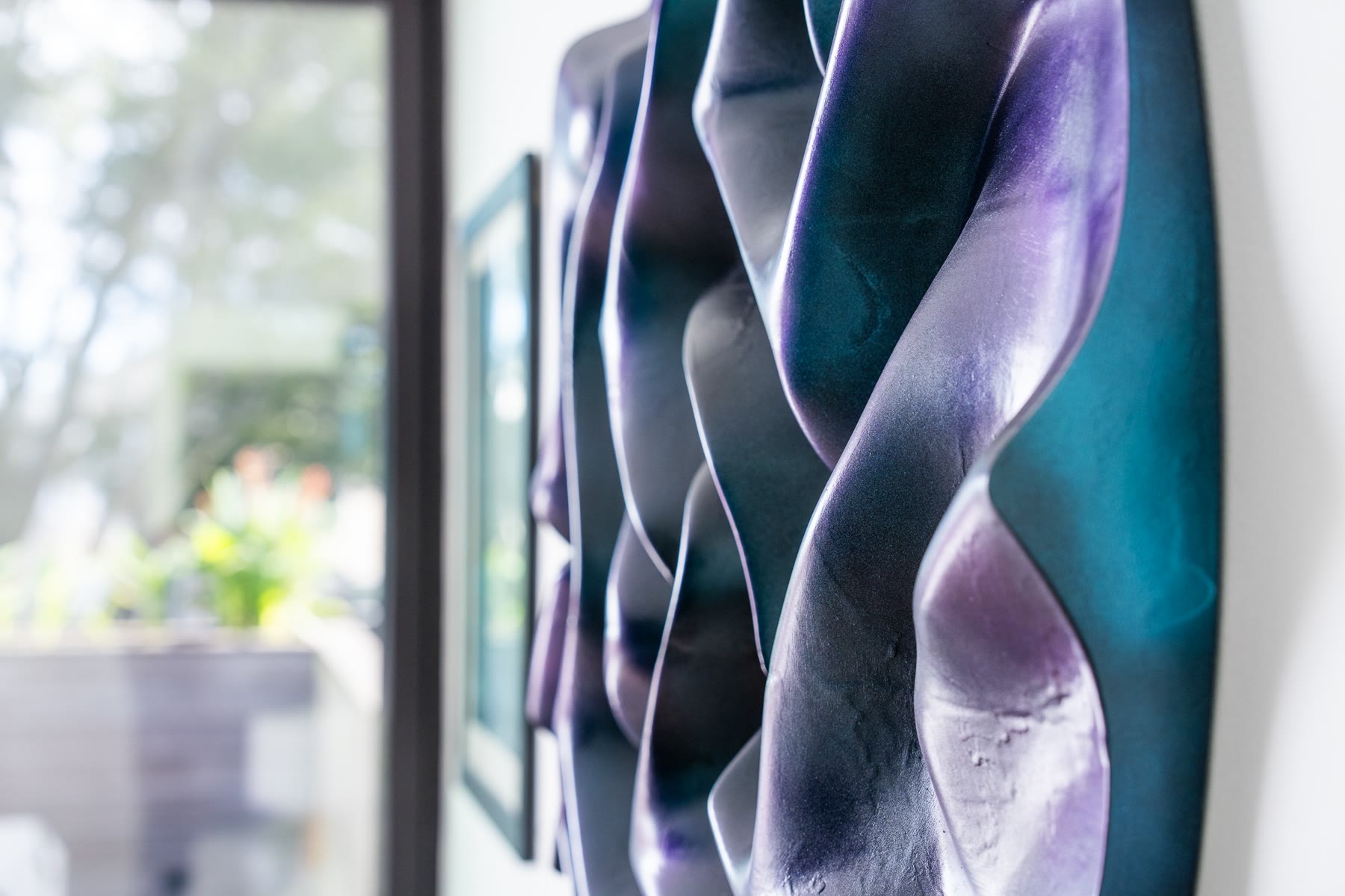 Waves Wall Art Project detail