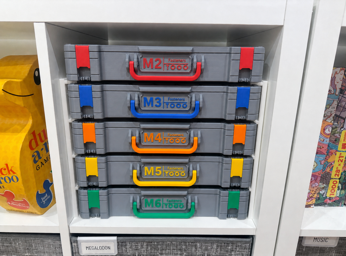 Kallax Gridfinity Box Storage Rack