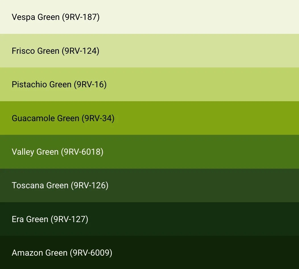 Paint colors